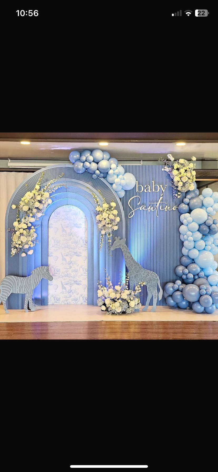 Premium indoor celebration decor