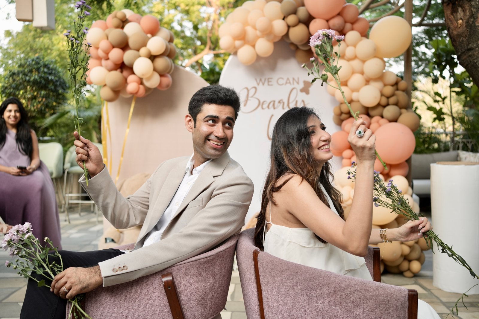 Beautiful celebration venue arrangement