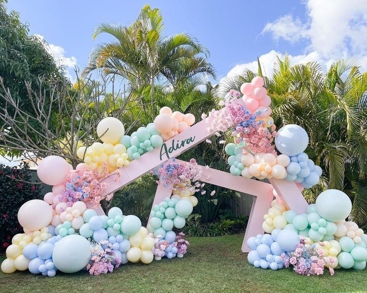 Elegant floral event styling